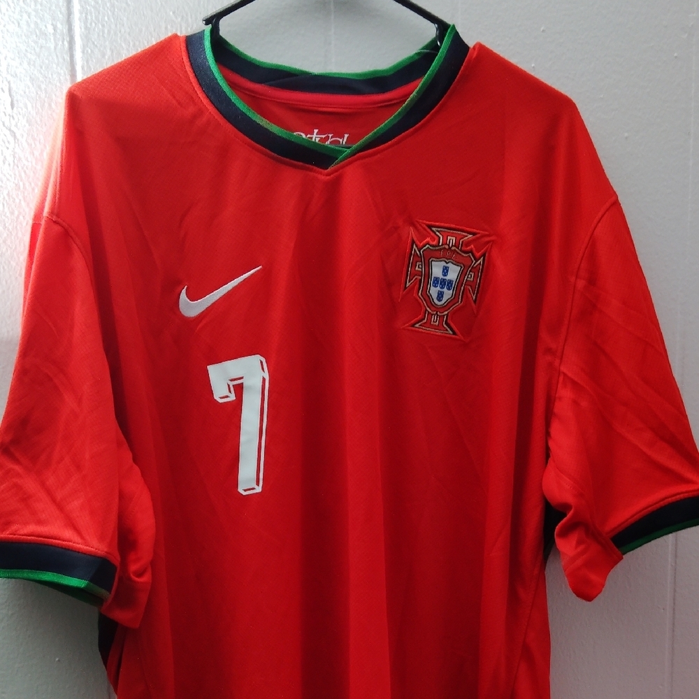 Nike Red Portugal Soccer Jersey